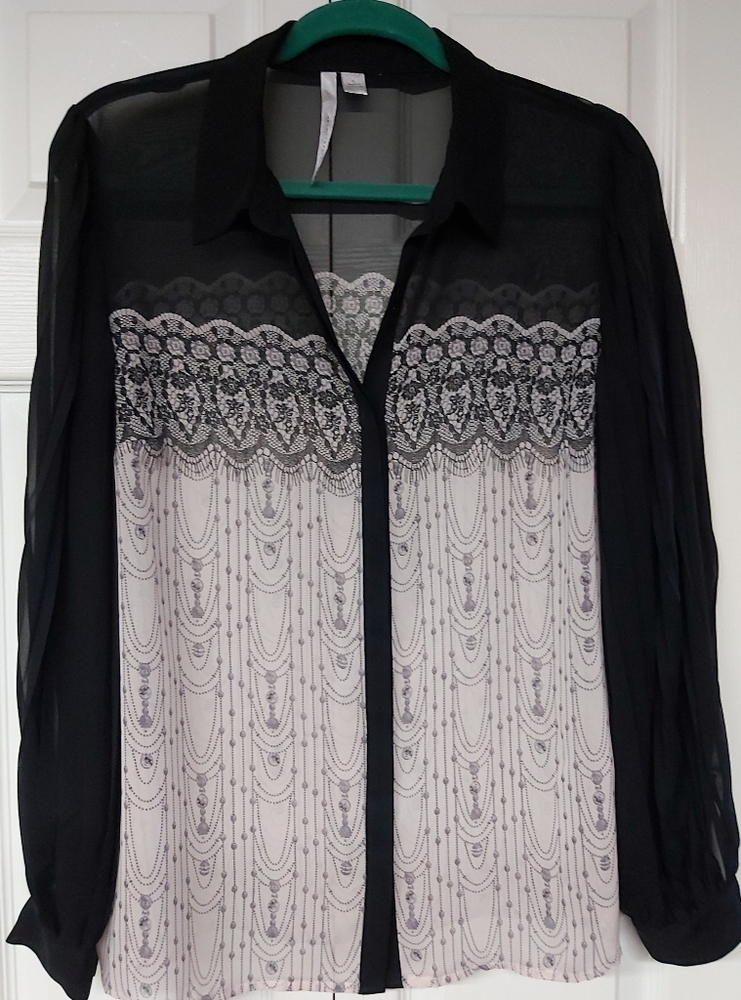 ❤LC Lauren Conrad Long Sleeve Blouse❤